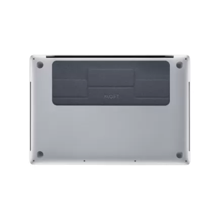 Подставка из веганской кожи на клейкой основе MOFT Laptop Stand Mini для MacBook, серый