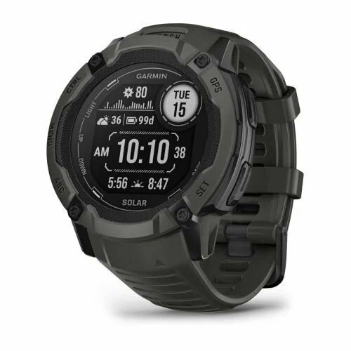 Умные часы Garmin Instinct 2X Solar 50 мм, черный (010-02805-00)
