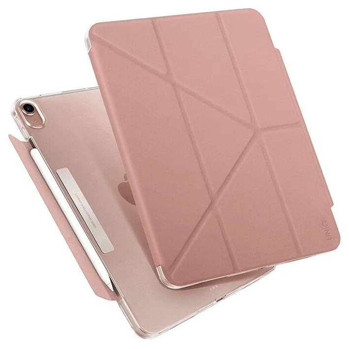 Чехол Uniq Camden Anti-microbial для iPad Air 13 2024, розовый