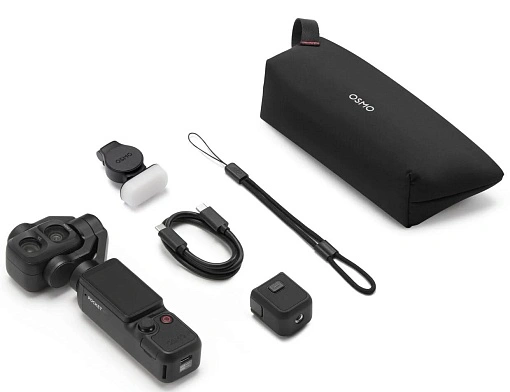 Экшн-камера DJI OSMO Pocket 4P Standart Combo, черный