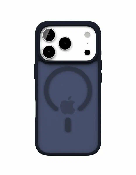 Чехол защитный "vlp" LITE Bloom Case с MagSafe для iPhone 17 Pro Max, темно-синий
